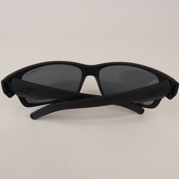 Arnette Sunglasses Fastball Black Style 4202-447/81 Polarized Rectangle - Picture 13 of 13